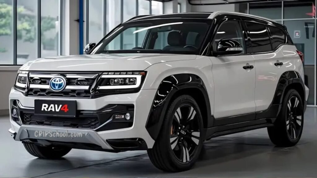 Toyota RAV4 Launches 2025 : 2.5L Hybrid Engine, 219HP Power & 32kmpl Mileage, Advanced Safety