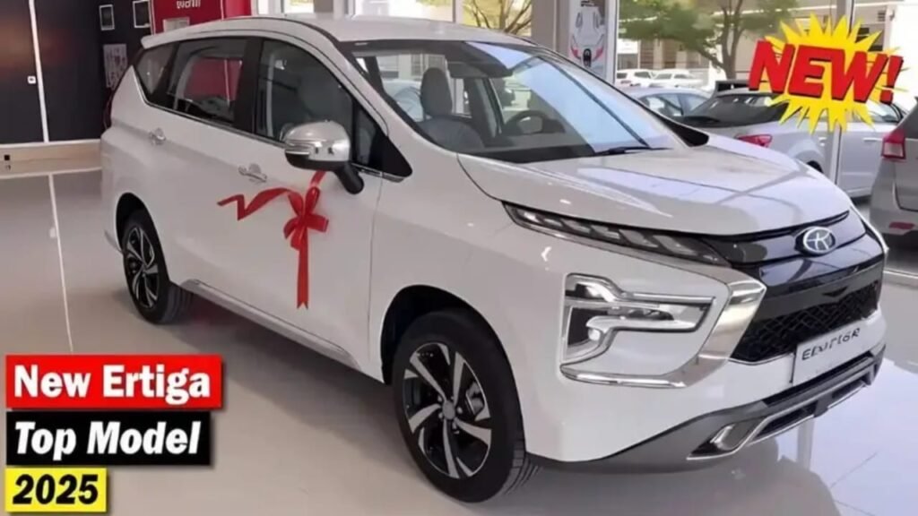 Maruti Suzuki Ertiga 2025 – Stylish 7-Seater MPV with 1.5L Engine, 42kmpl Mileage & Modern Features!