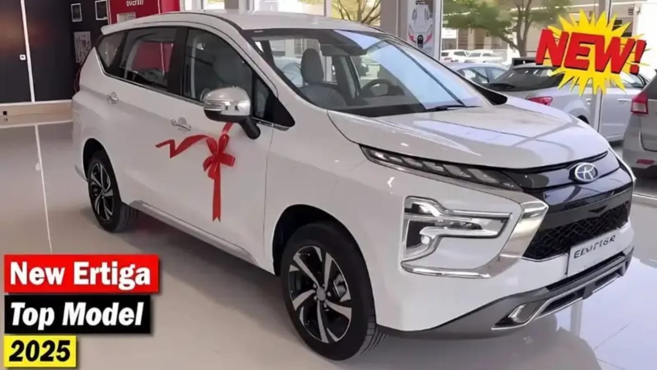 Maruti Suzuki Ertiga 2025 – Stylish 7-Seater MPV with 1.5L Engine, 42kmpl Mileage & Modern Features!