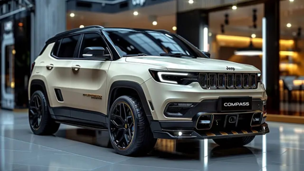 Jeep Compass 2025 Launched – 8-Speed Automatic, 200HP Power, Luxury & Power Combo That Beats Hyundai & Tata!