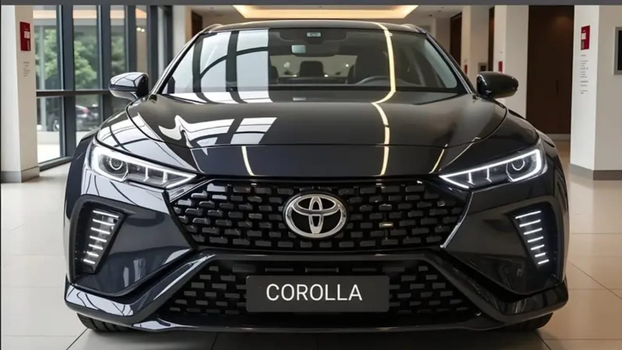 Toyota Corolla Launched – Stylish Sedan with 2.8L Engine, Advanced Safety & Premium Comfort, 38kmpl Mileage at Just ₹3.45 Lakh!