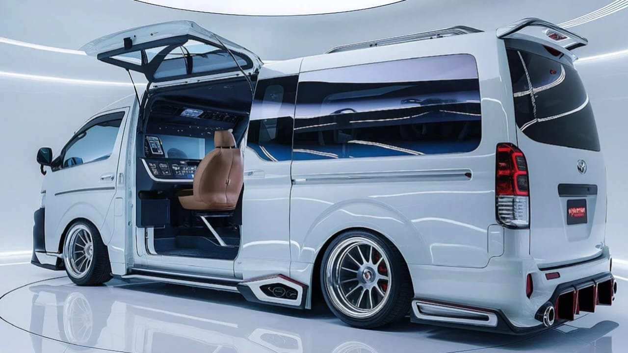 Toyota Hiace 2025 Global Launch – Spacious Van with 2.8L Diesel Engine, 15-Seater Capacity & Advanced Safety Features!